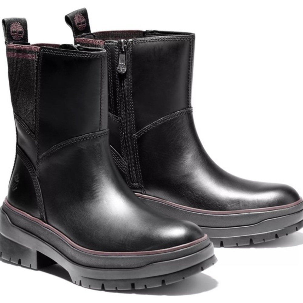 Timberland Malynn Waterproof Black Leather Boots
